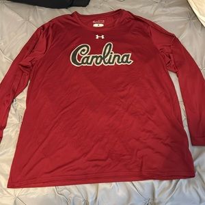 New Men’s 3XL Under Armour South Carolina Gamecocks Script Long-sleeve Shirt